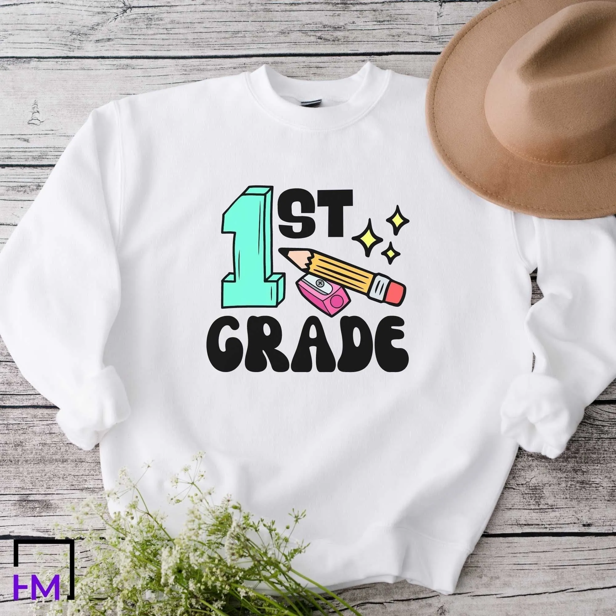 1st Grade Teacher Shirt