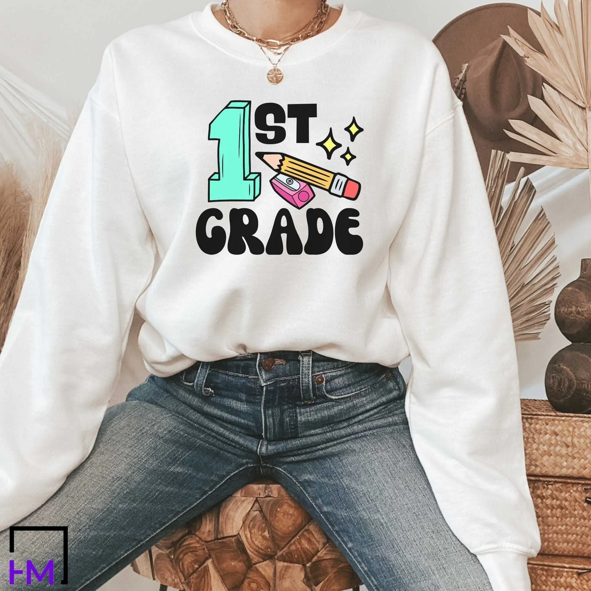 1st Grade Teacher Shirt