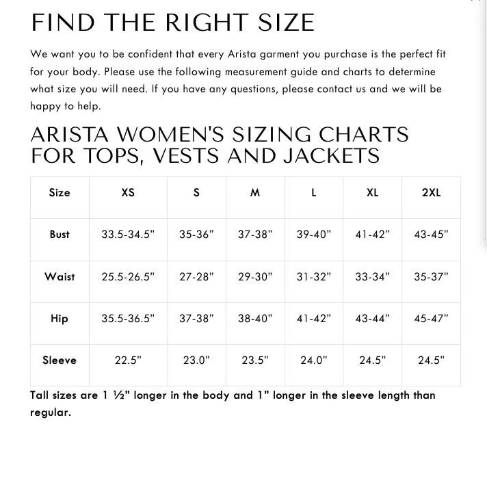 Arista Equestrian Ladies Majestic Quarter Zip Long Sleeve Training Shirt, Black