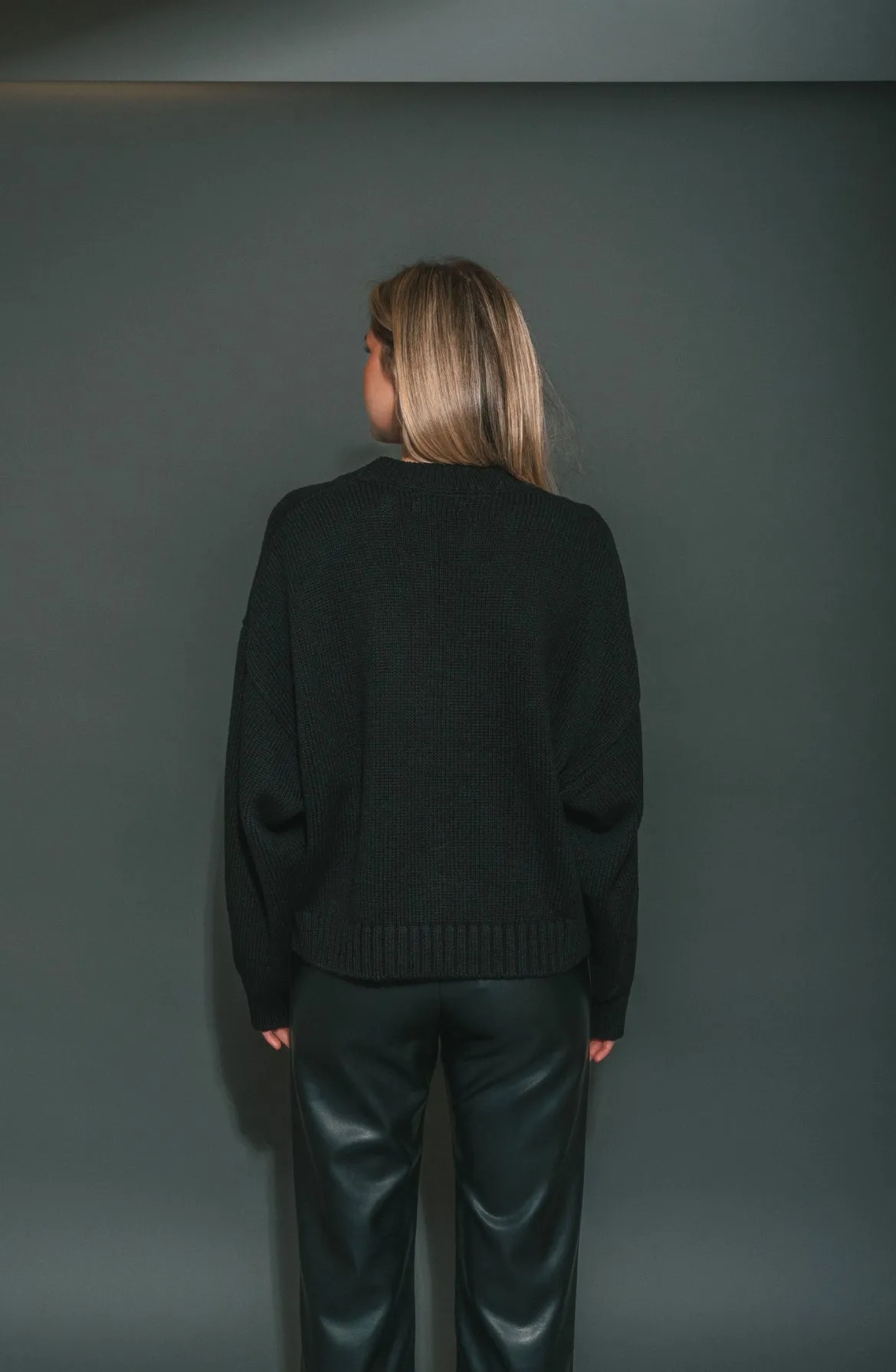 Audrey Knit Cardigan | Black