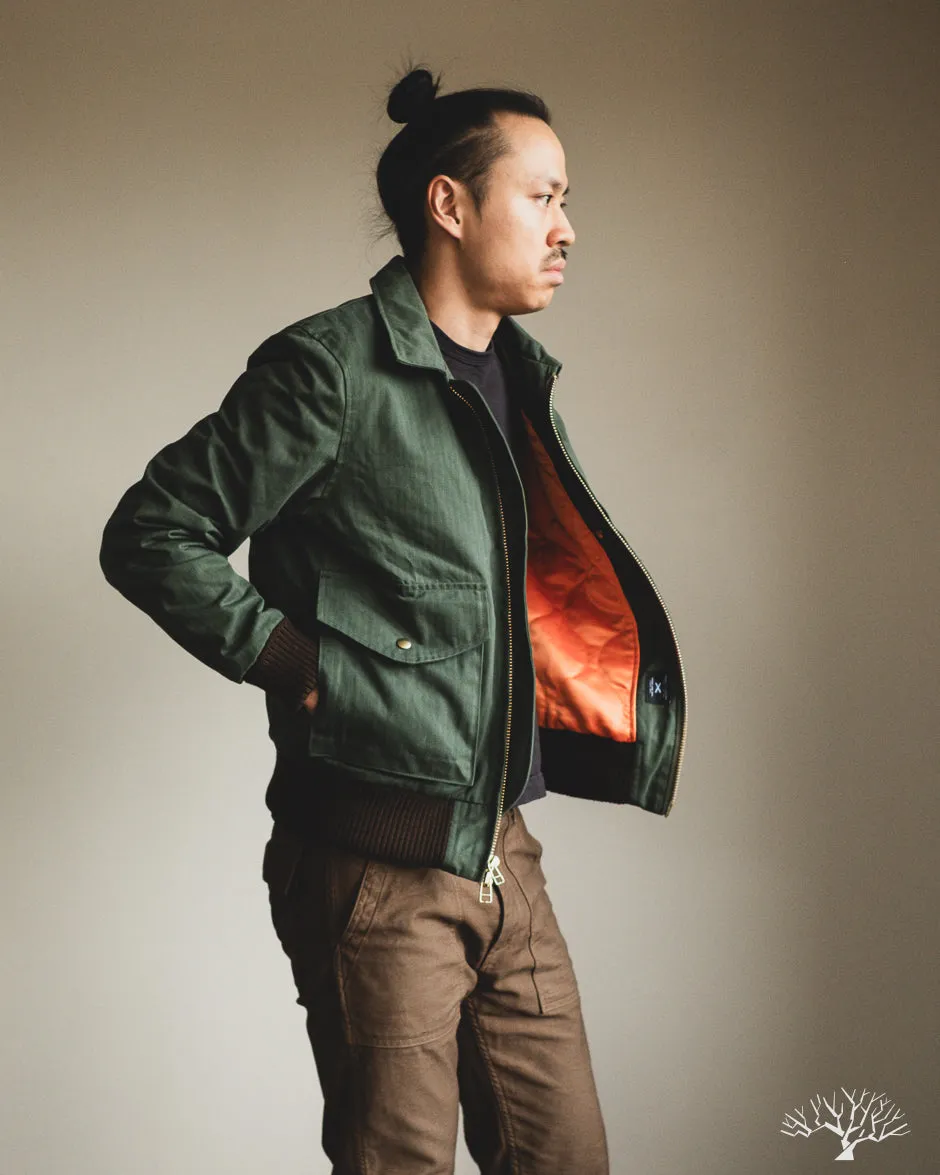 Cargo Carrier Jacket - Dry Wax Cotton Spruce