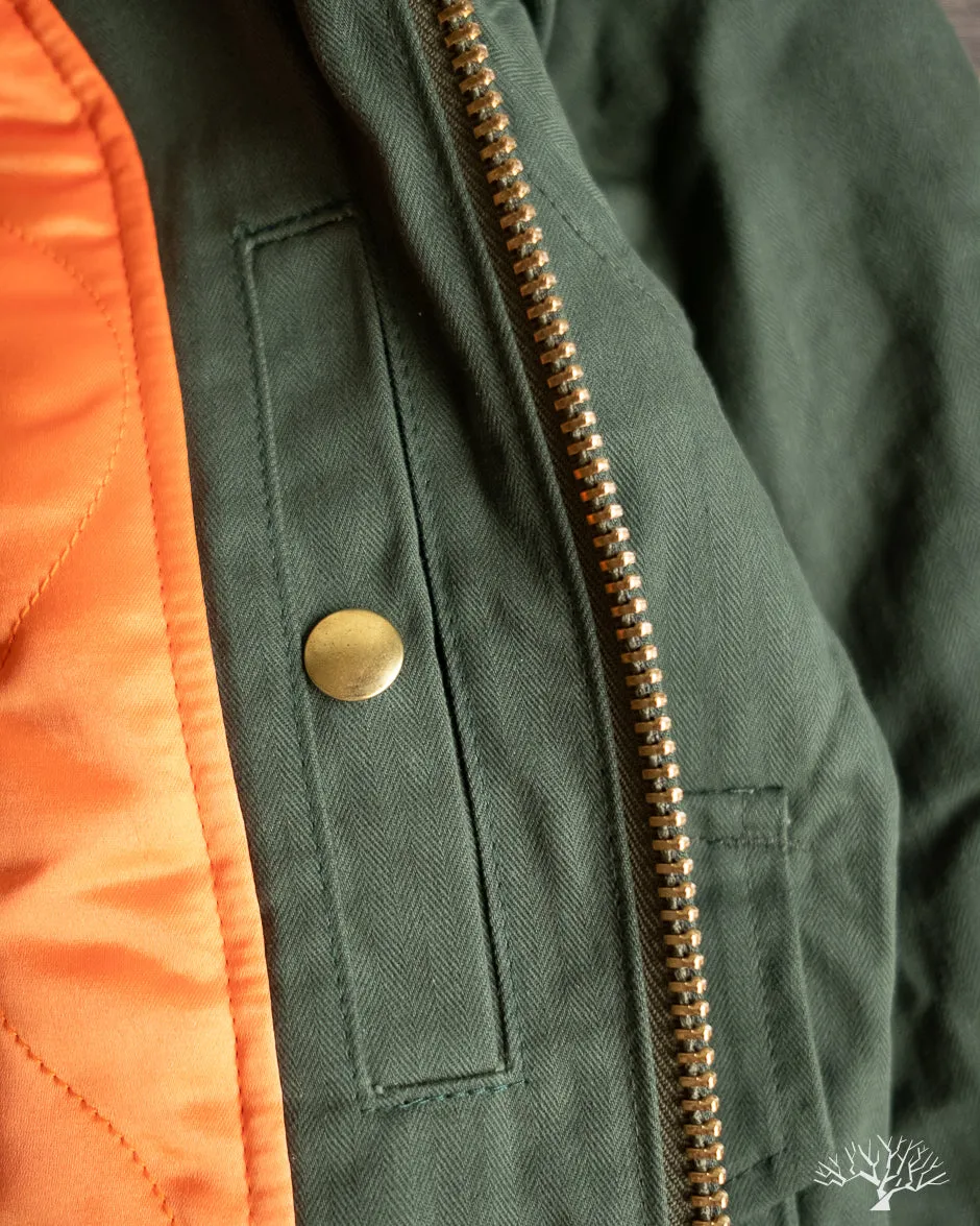 Cargo Carrier Jacket - Dry Wax Cotton Spruce