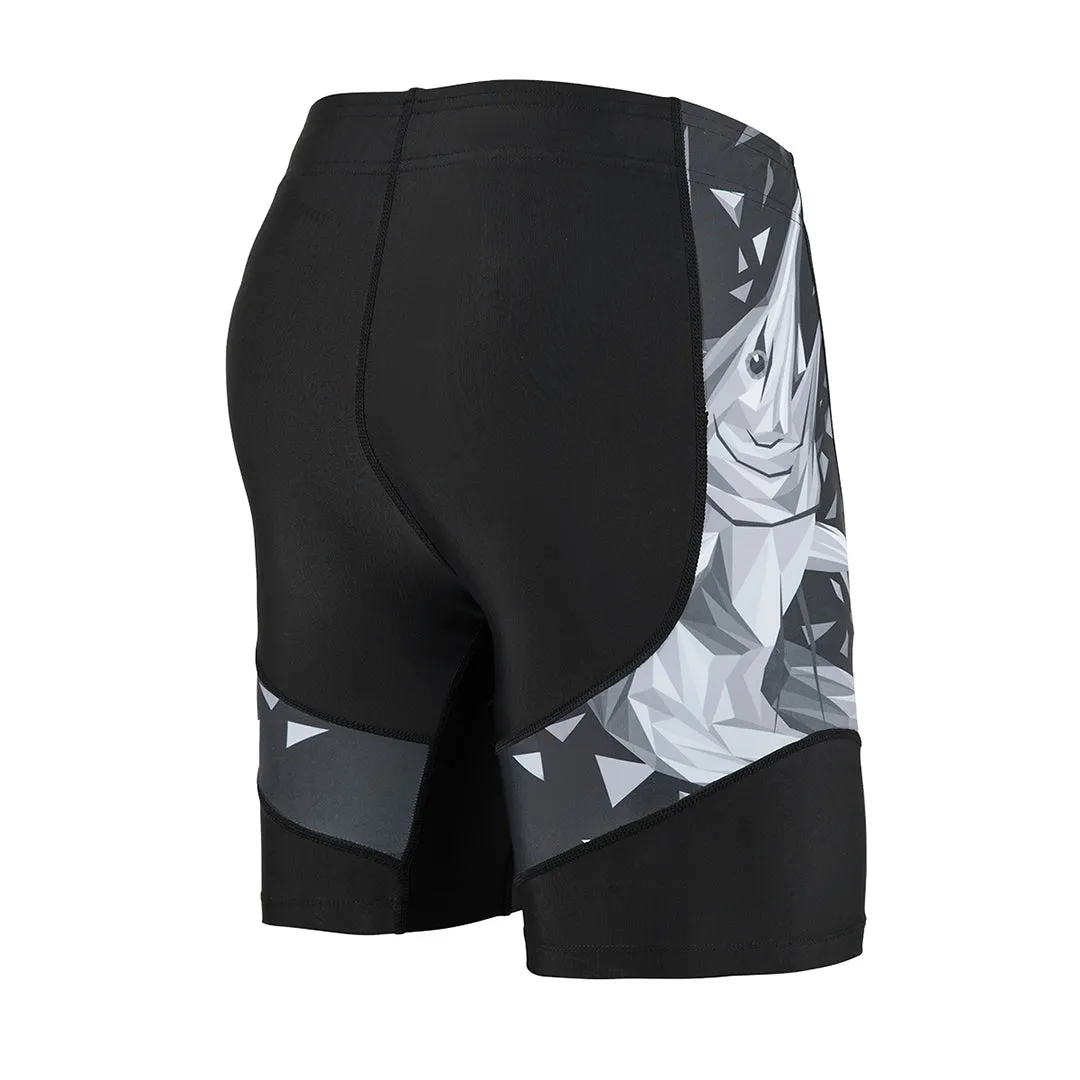 Classic UPF50  Mens Jammer & Compression Shorts Base Layers  - Swordfish Style