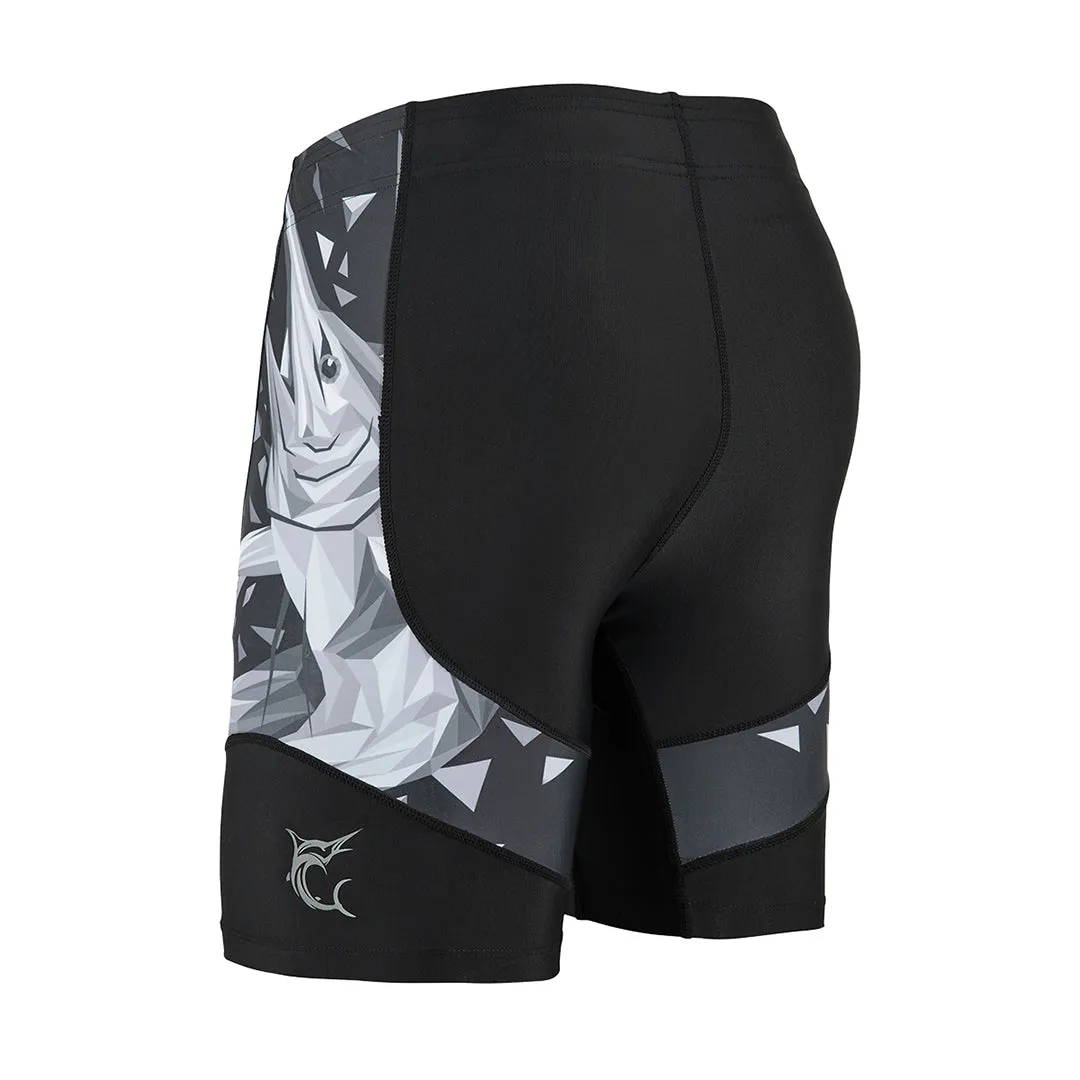 Classic UPF50  Mens Jammer & Compression Shorts Base Layers  - Swordfish Style