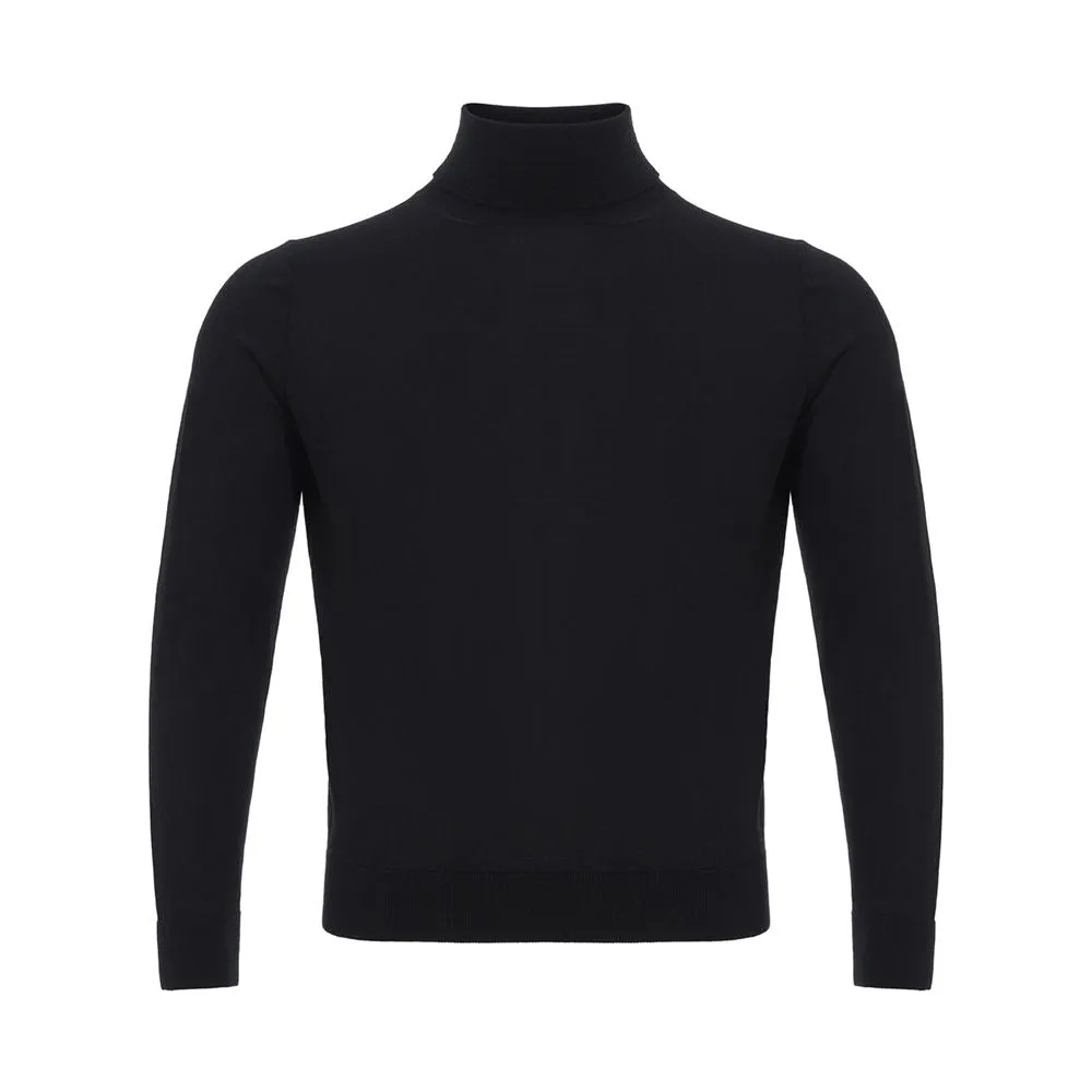 Colombo Italian Cashmere Luxury Black Sweater