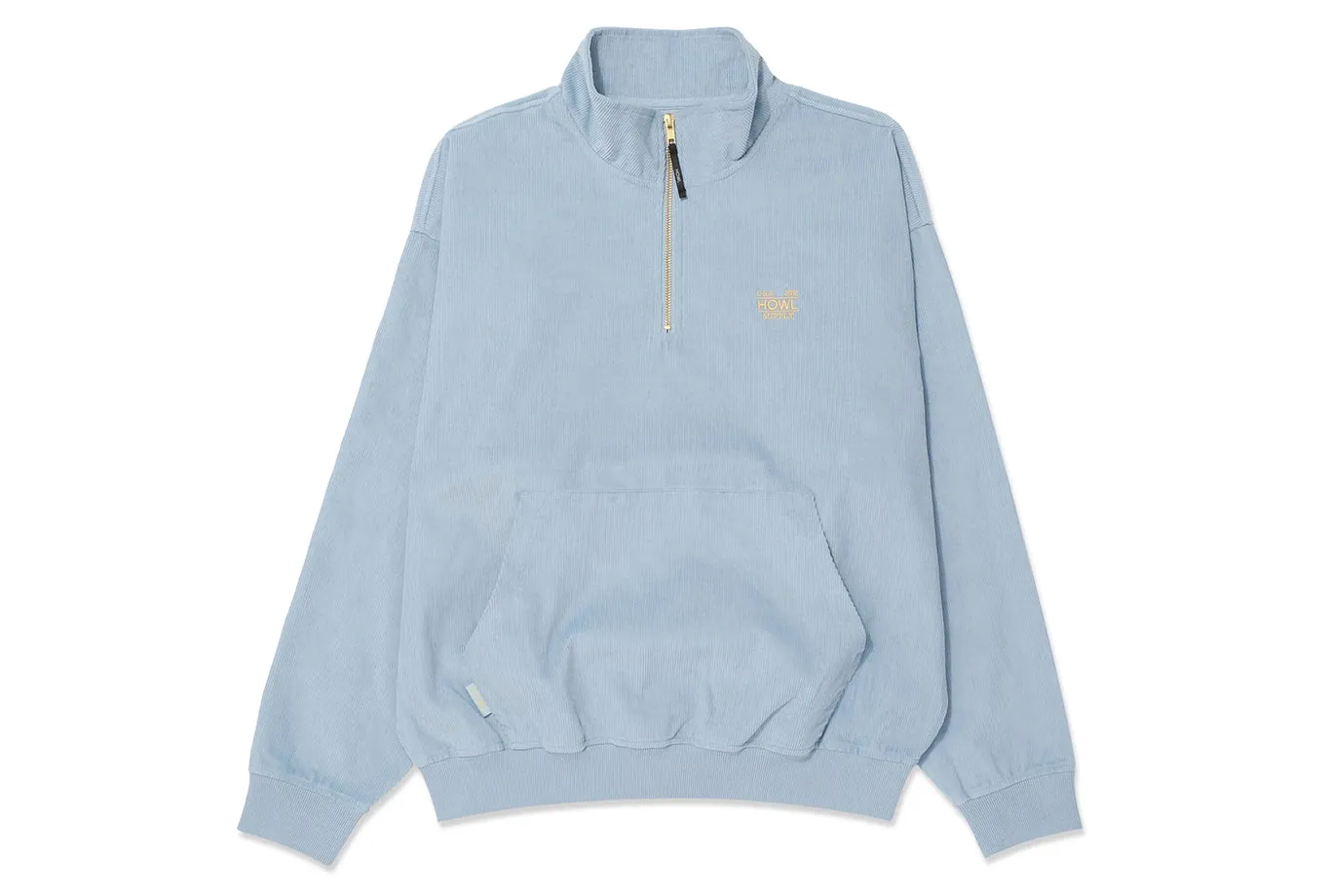 CORDUROY HALF ZIP