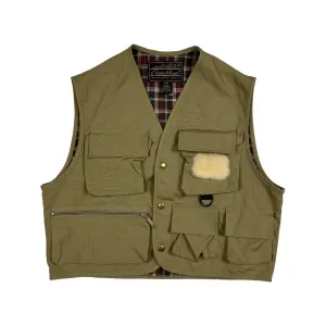 Eddie Bauer Khaki Fishing Gilet