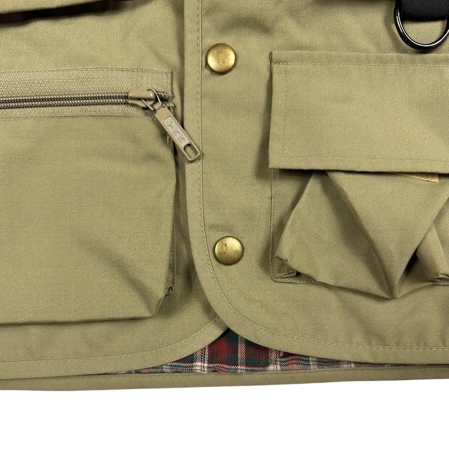 Eddie Bauer Khaki Fishing Gilet