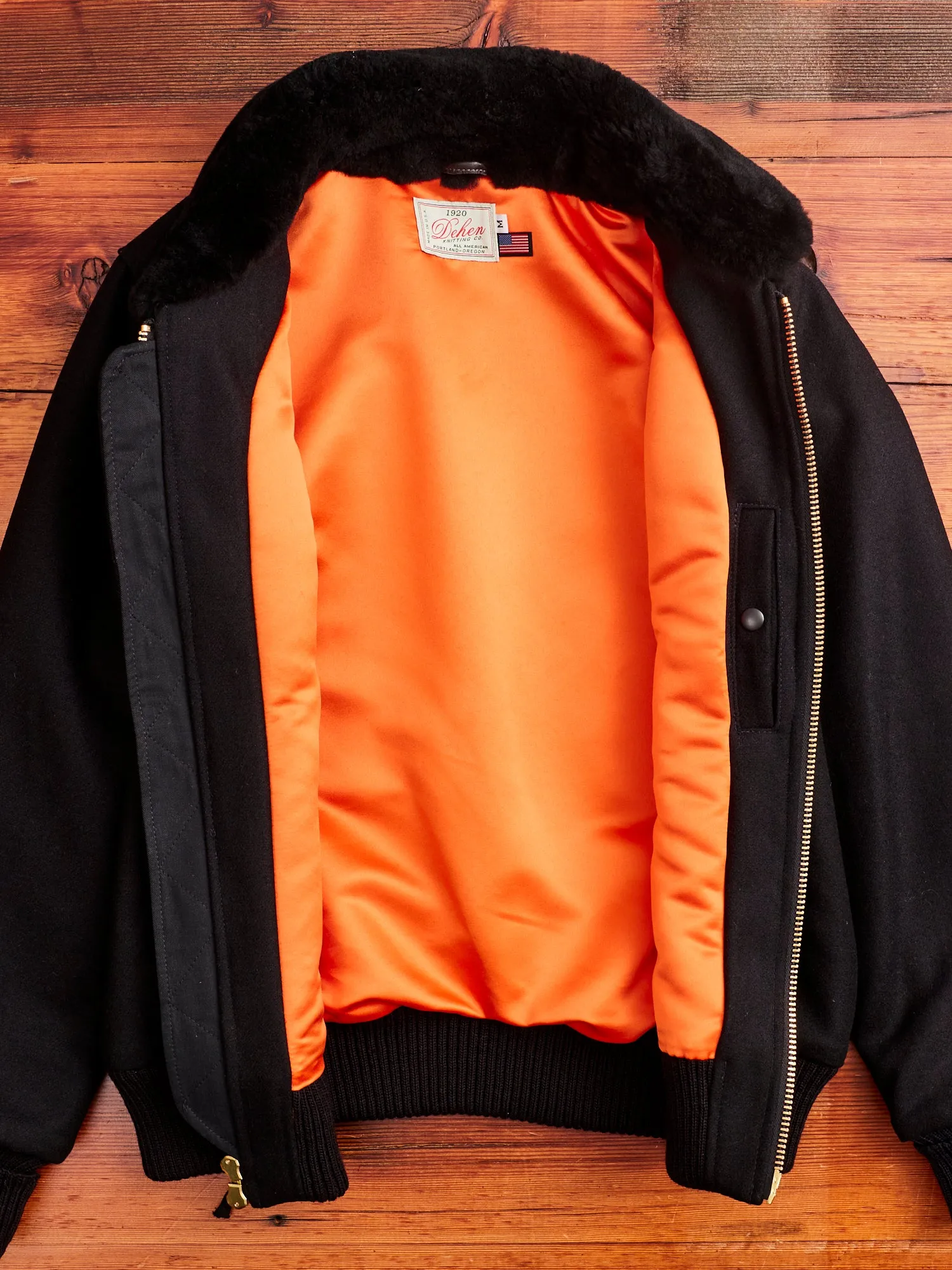 Flyers Club Jacket in Black