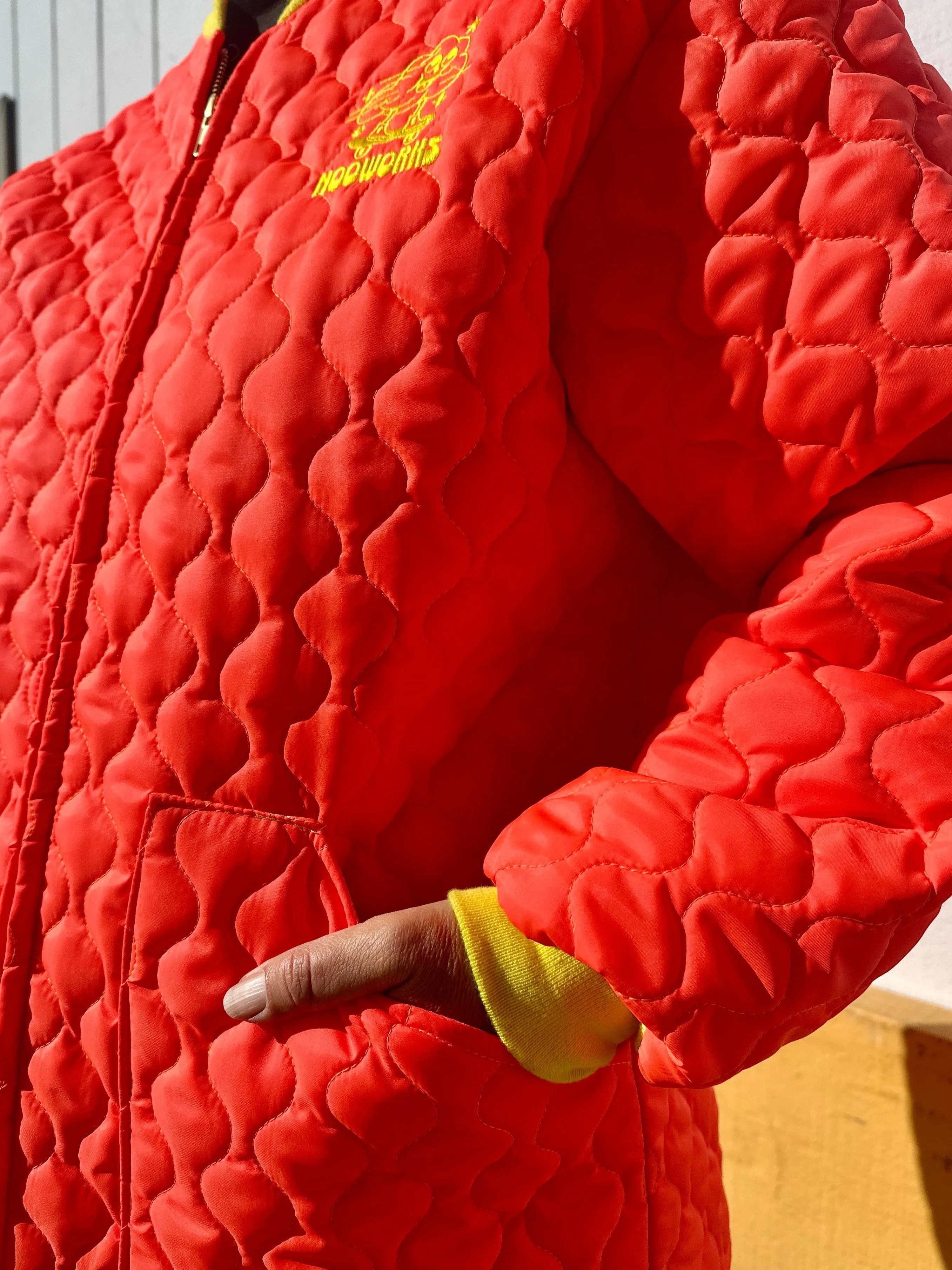 Freezer Jacket Orange/Yellow