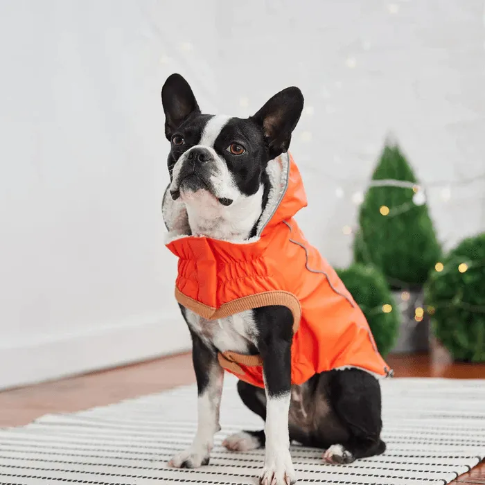 GF Pet Insulated Raincoat Orange For Dogs