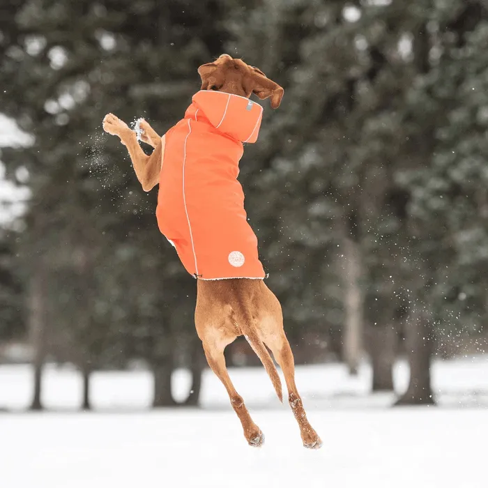 GF Pet Insulated Raincoat Orange For Dogs