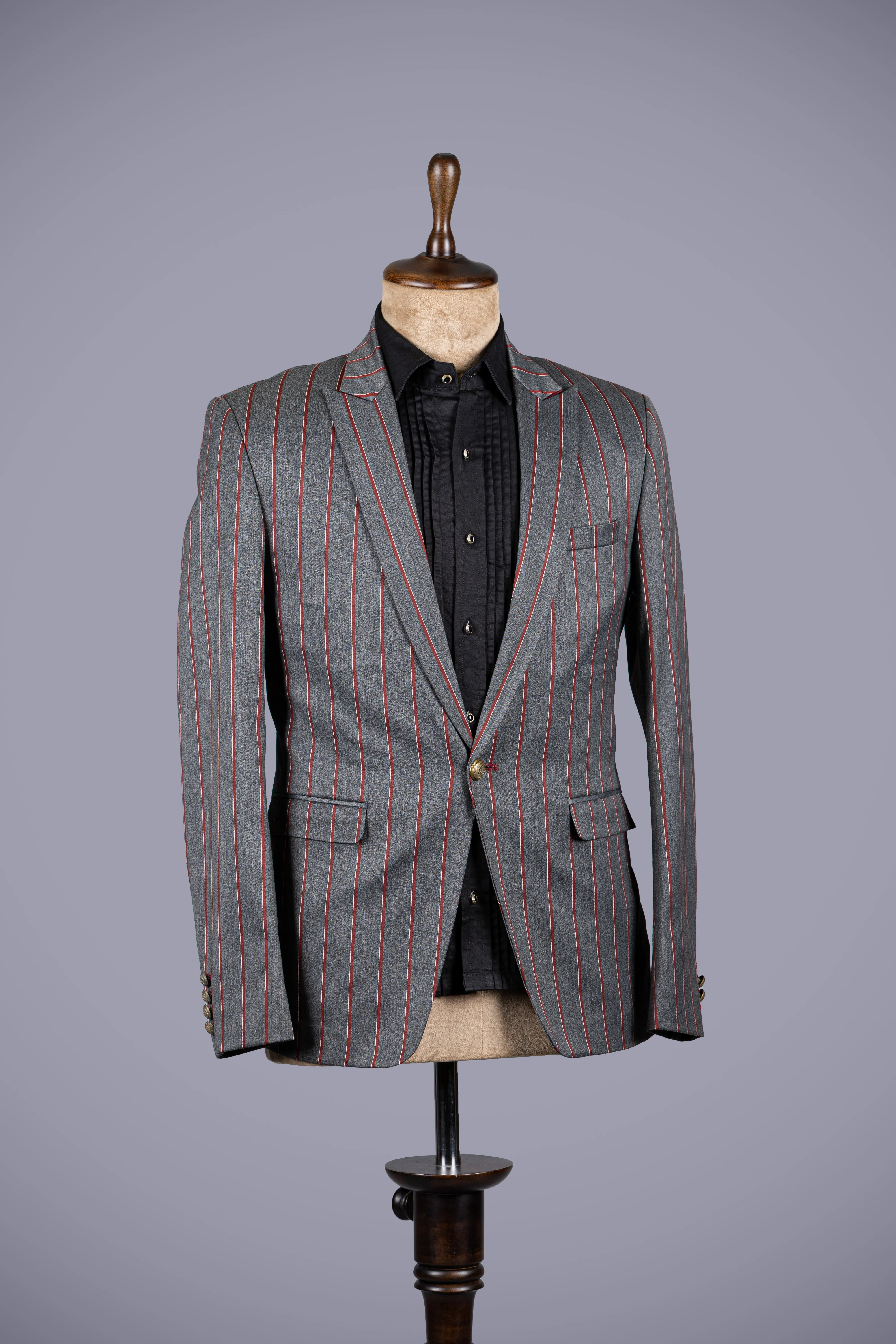 Gray Terin Blazer for Men