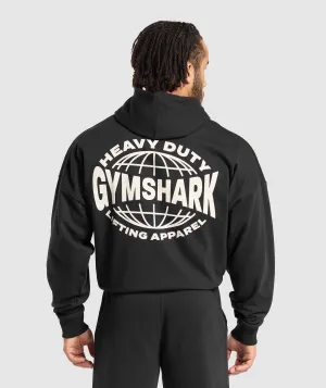 Gymshark Heavy Duty Apparel Hoodie - Black