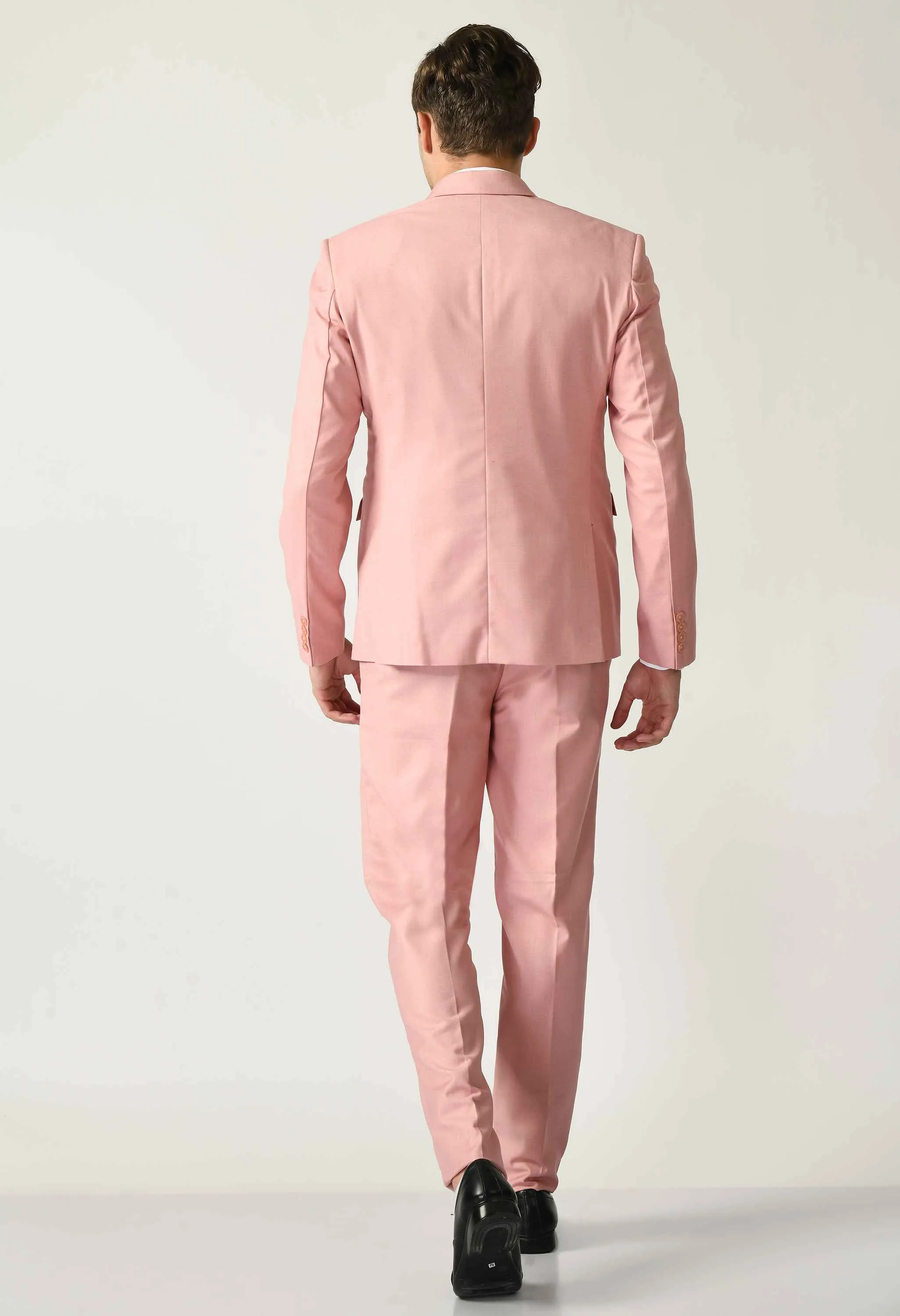 Knitted Pink Party Wear Suit Set