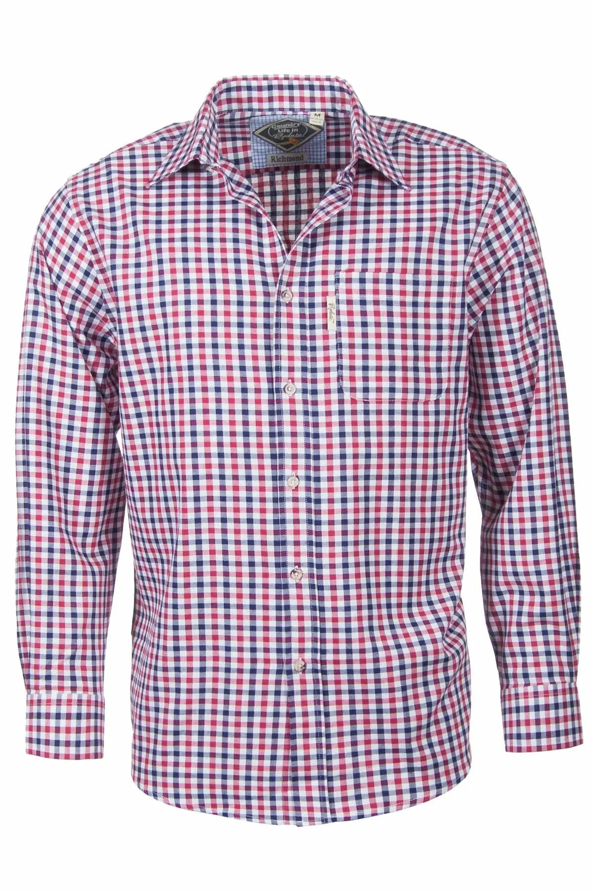 Men's Checked Shirts - Richmond