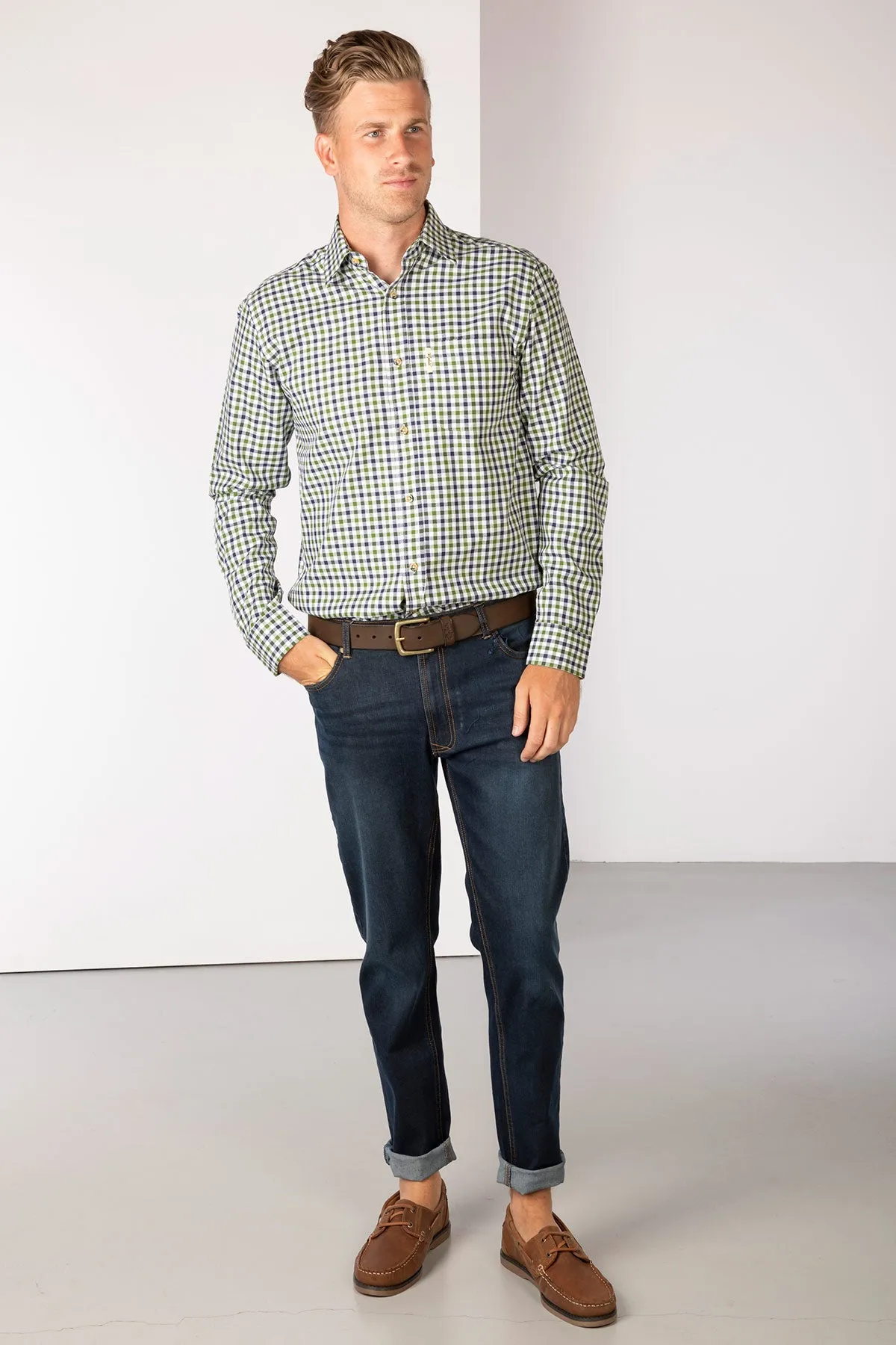 Men's Checked Shirts - Richmond