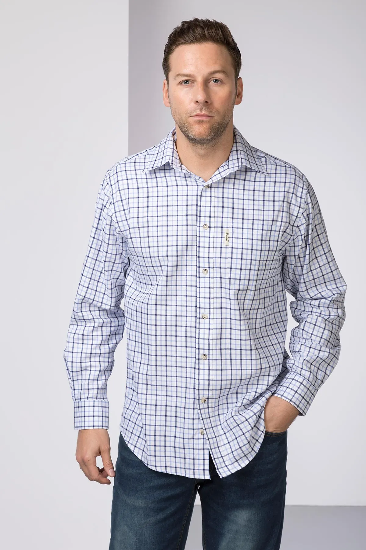 Men's Checked Shirts - Richmond