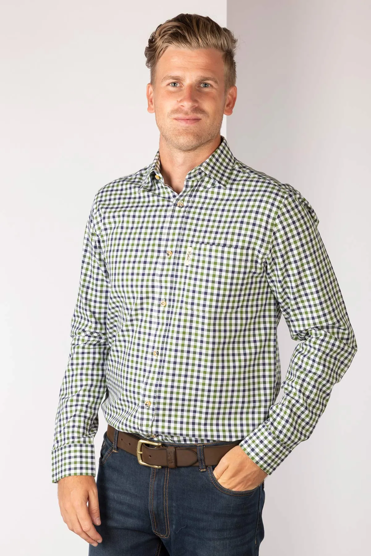 Men's Checked Shirts - Richmond