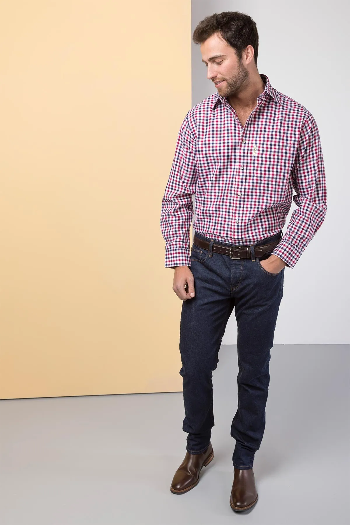 Men's Checked Shirts - Richmond