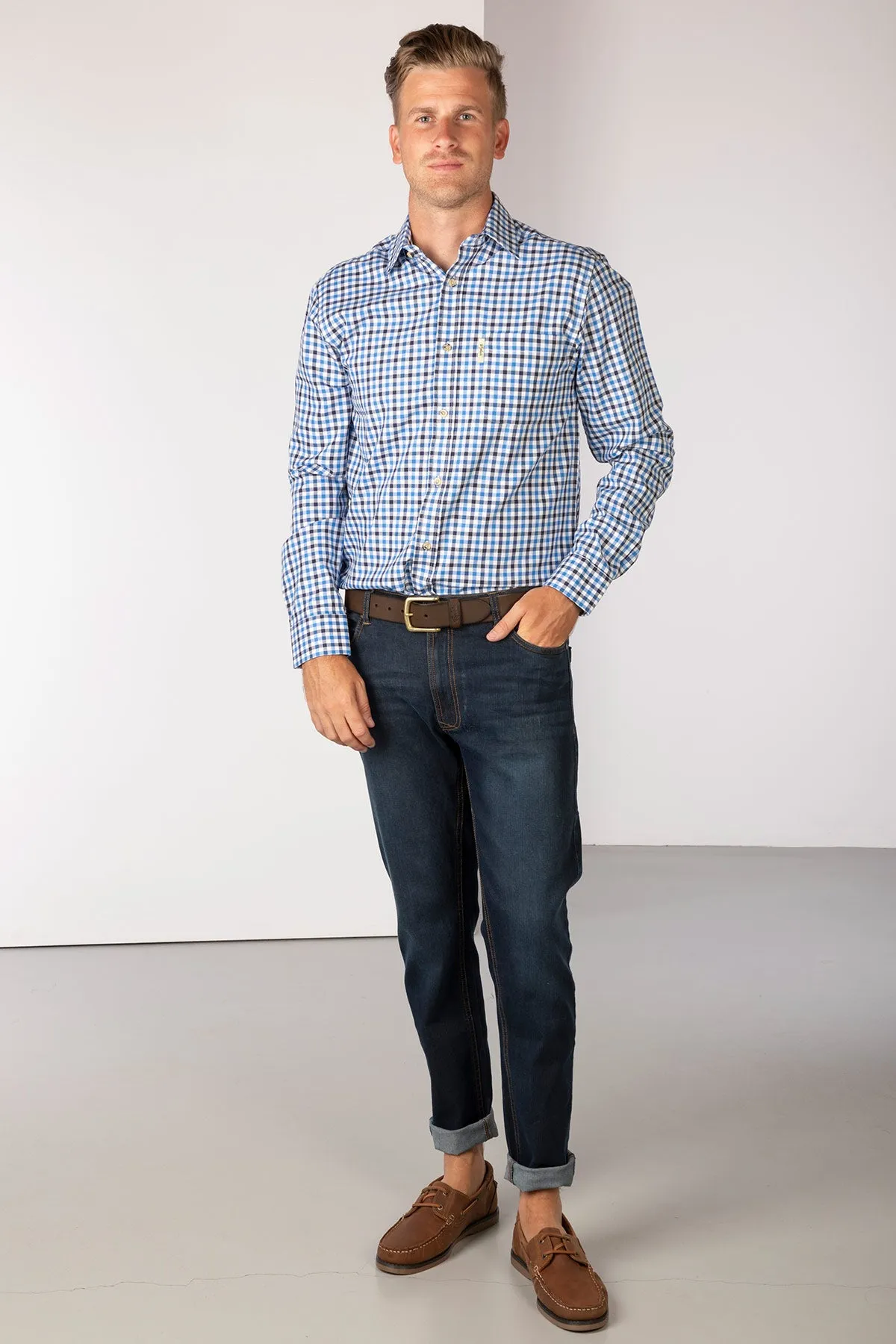 Men's Checked Shirts - Richmond