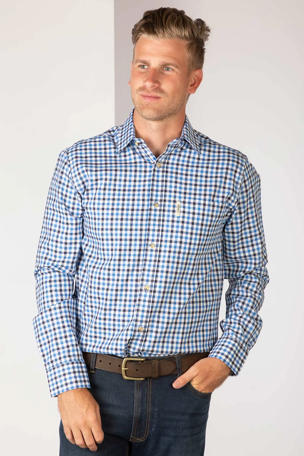 Men's Checked Shirts - Richmond