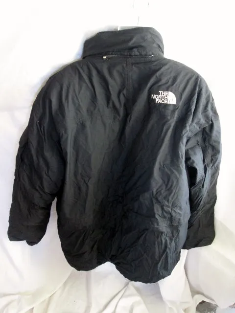 MENS THE NORTH FACE HYVENT Jacket Coat Winter Hood Down Puffer Ski BLACK XXL