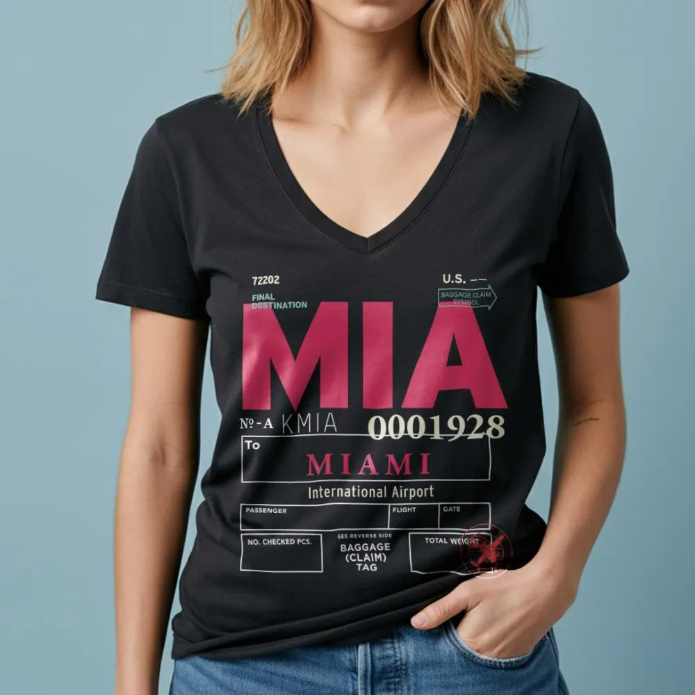 MIA - Women's V-Neck T-Shirt