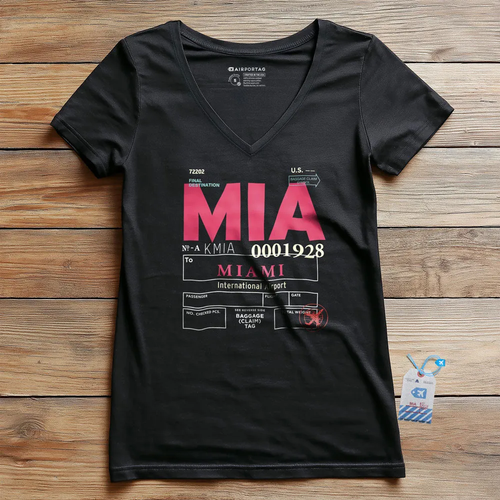 MIA - Women's V-Neck T-Shirt