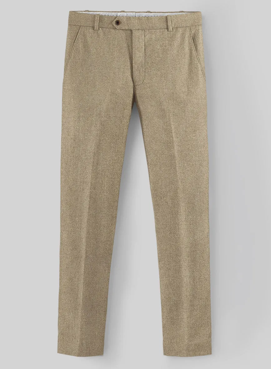 Naples Barista Beige Tweed Suit