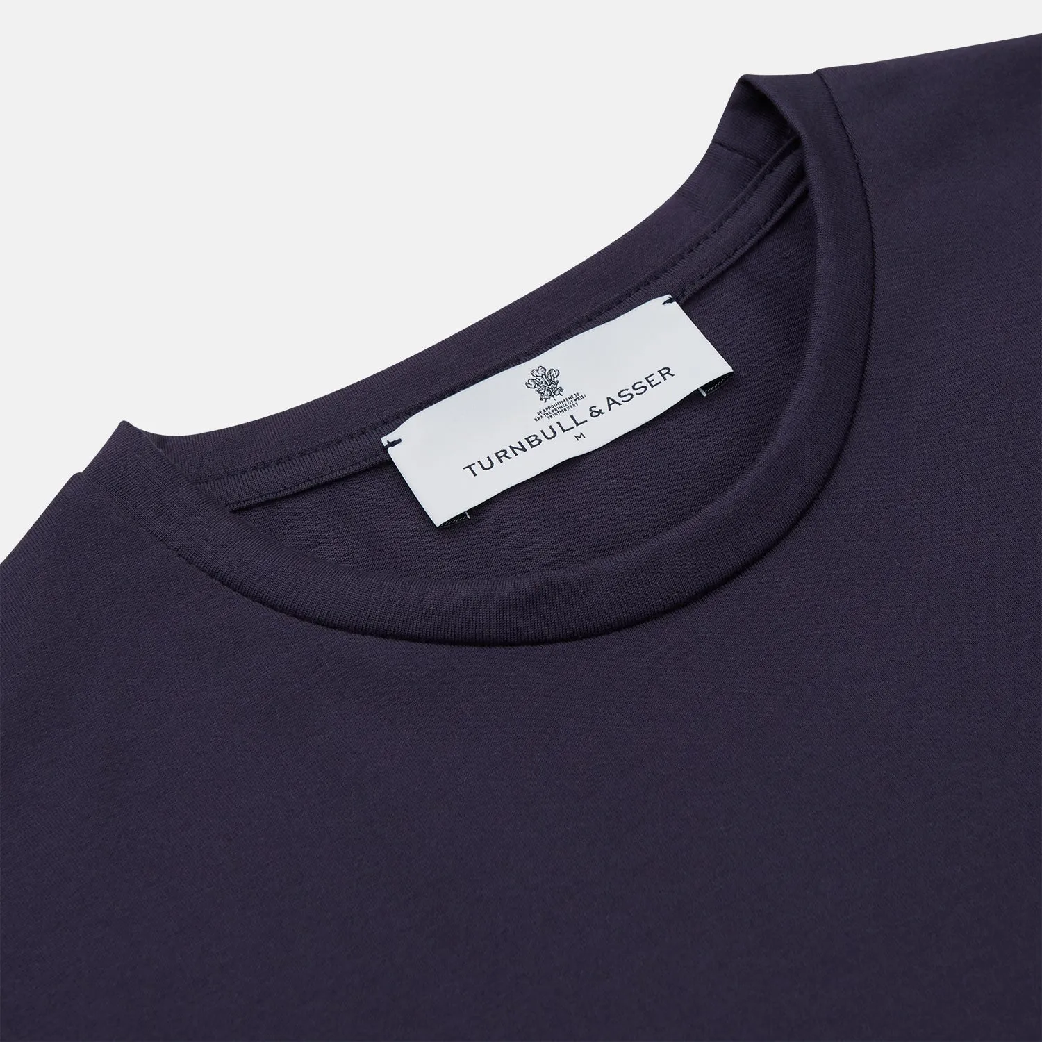 Navy Davey Cotton T-Shirt