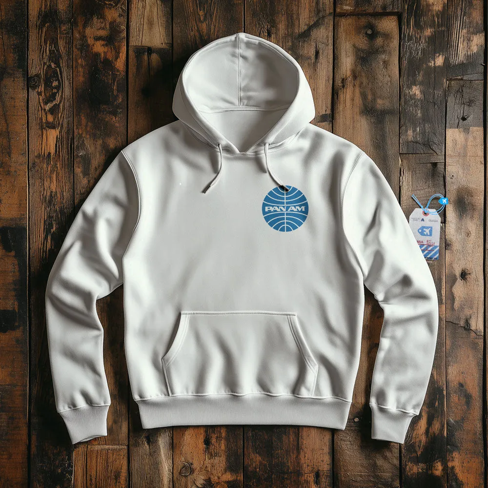 Pan Am Logo Pocket - Pullover Hoodie