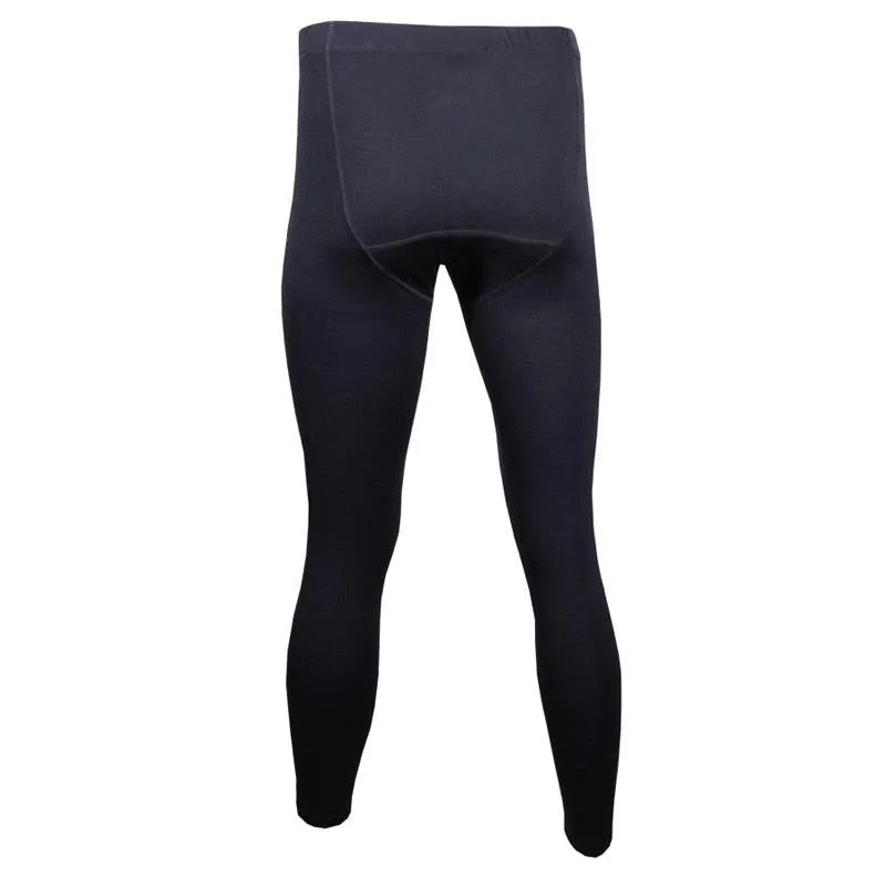 Point6 Men's Base Layer Mid-Weight Black Bottoms