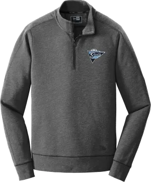 Ramapo Saints New Era Tri-Blend Fleece 1/4-Zip Pullover