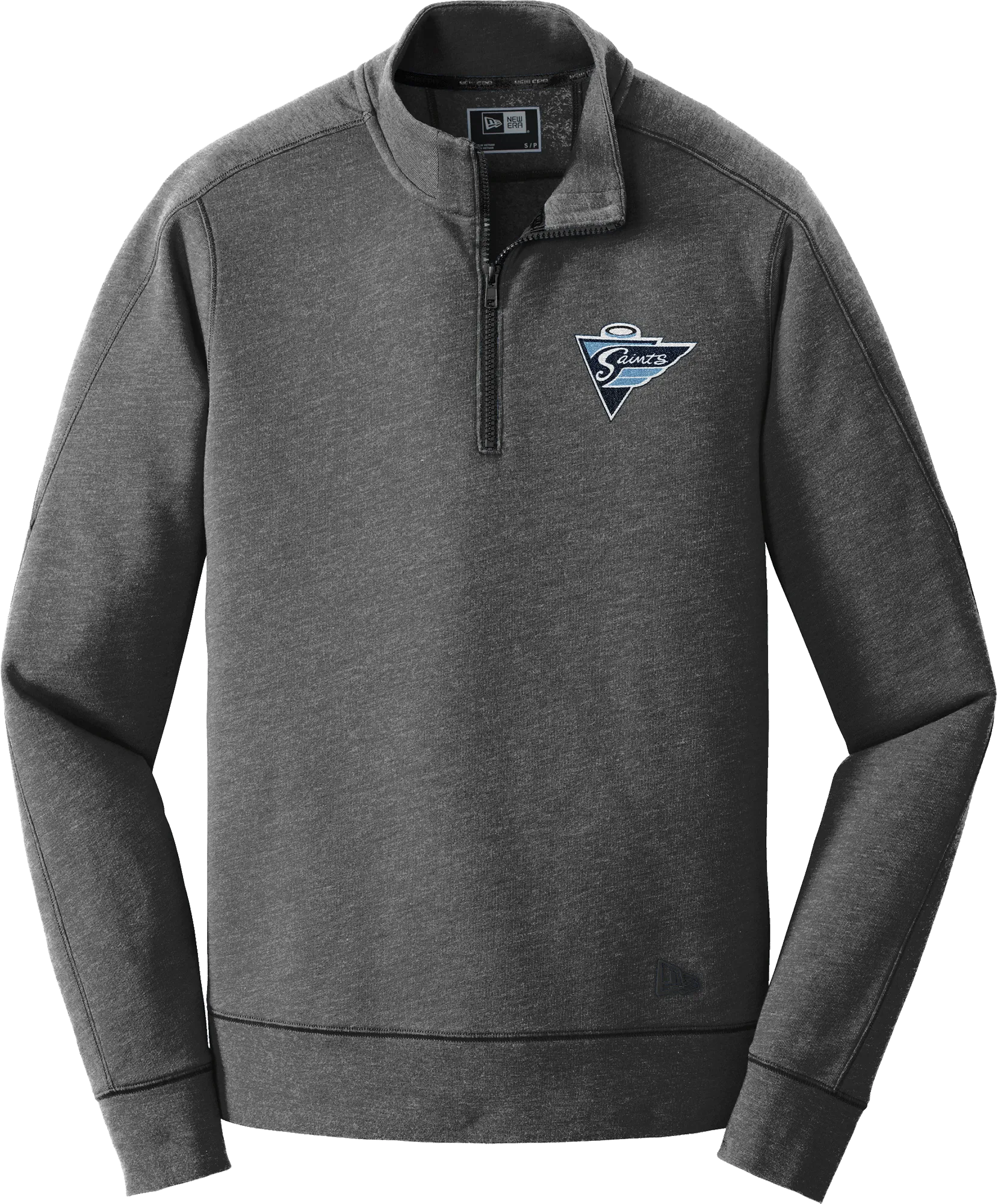 Ramapo Saints New Era Tri-Blend Fleece 1/4-Zip Pullover