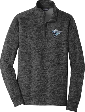 Ramapo Saints PosiCharge Electric Heather Fleece 1/4-Zip Pullover