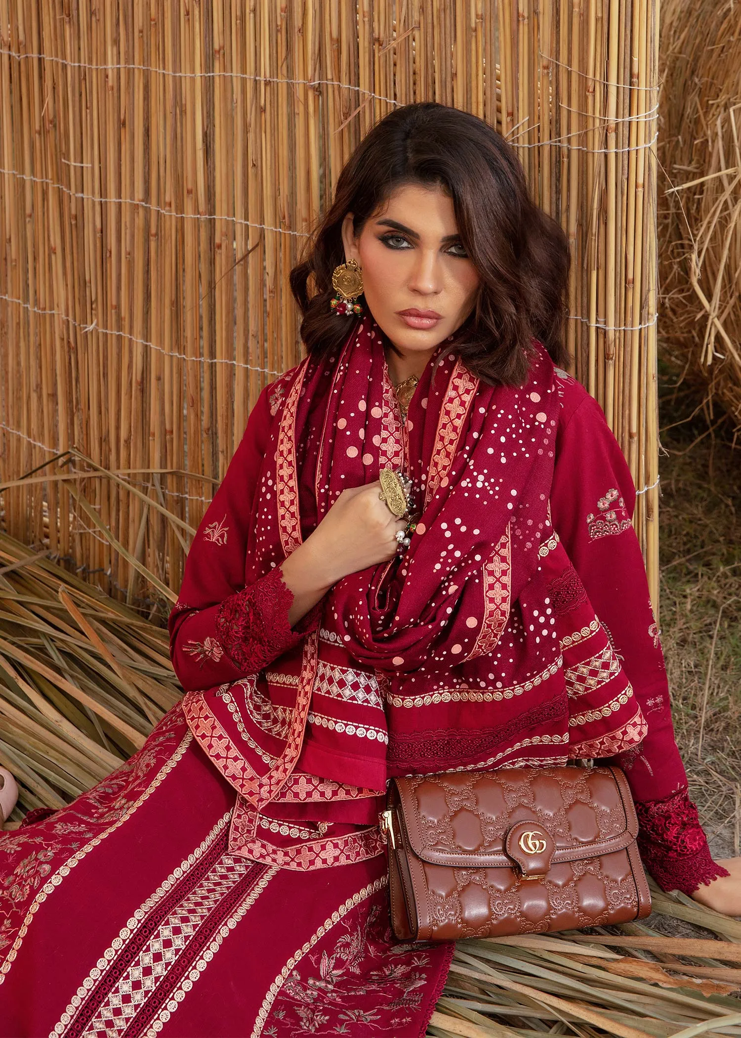 Raya Winter Stitched 23 - Ruby