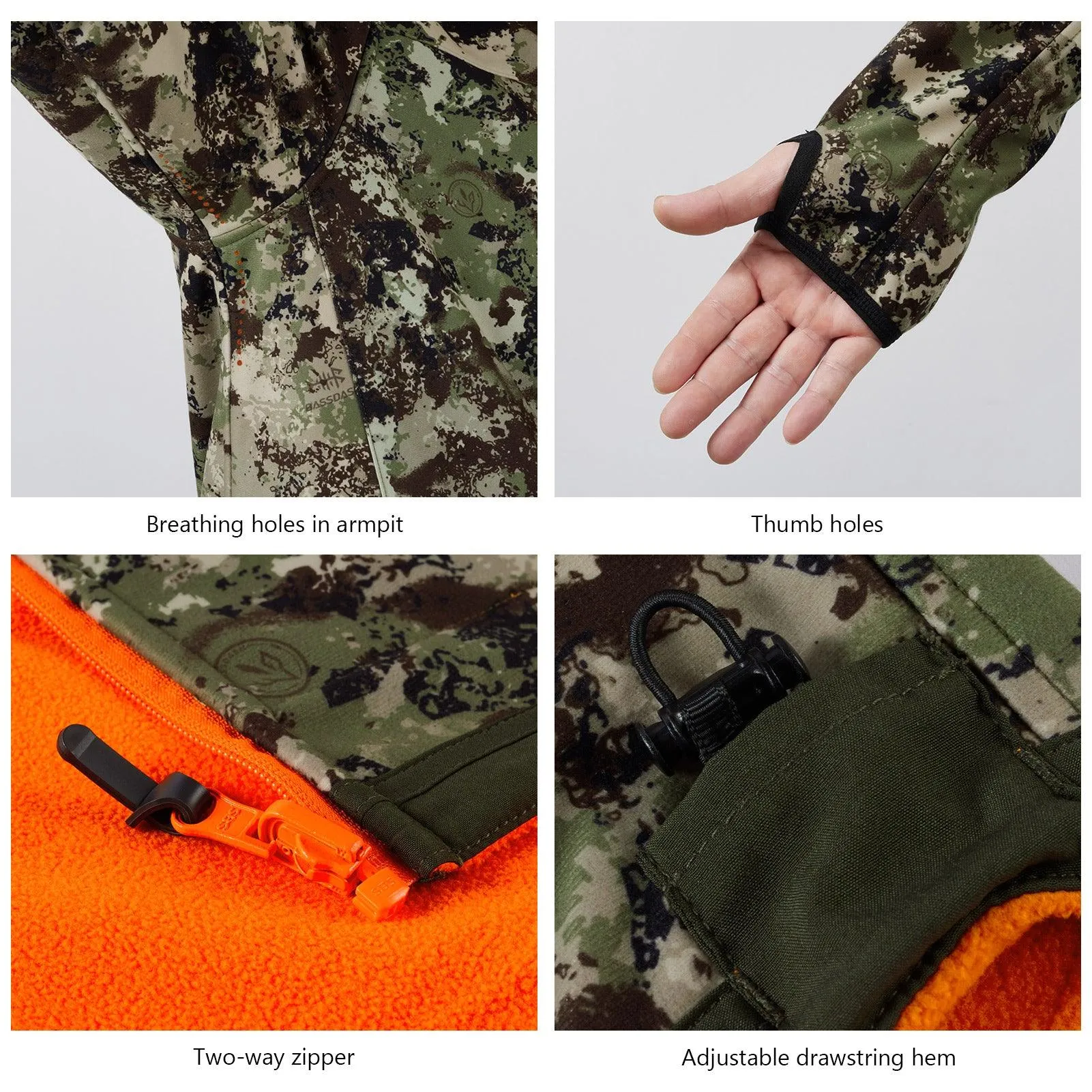 Reversible Lightweight Insulated Hunting Jacket