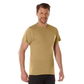 Rothco Moisture Wicking T-Shirts / Brown