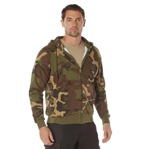 Rothco Thermal Lined Full-Zip Hoodie / Woodland Camo