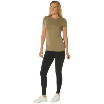 Rothco Womens Longer T-shirt  / Coyote Brown