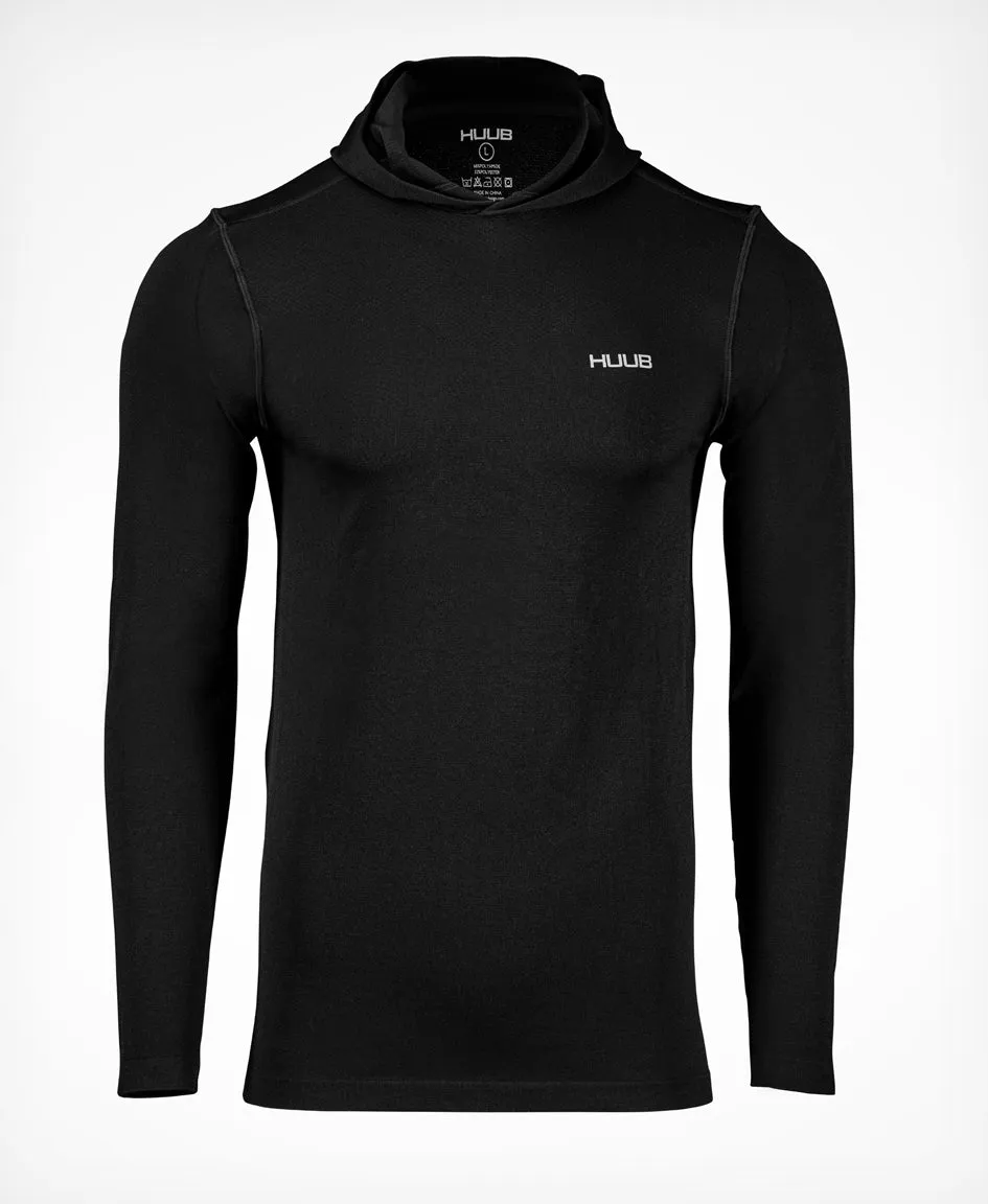 Seamless Training Hoodie Black - Men's