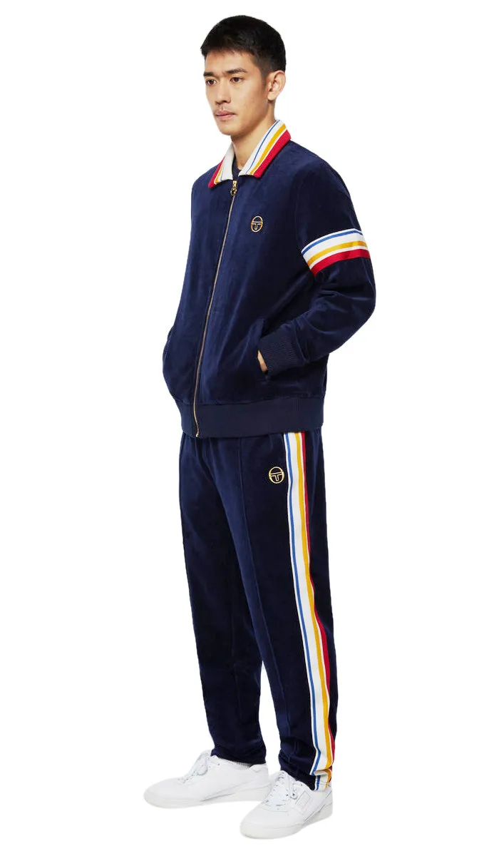 Sergio Tacchini Men's Goran Velour Track Jacket