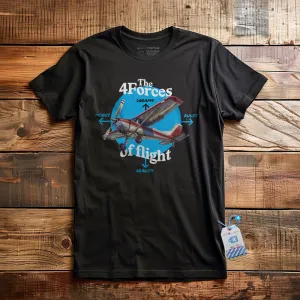 The Four Forces Of Flight - T-Shirt