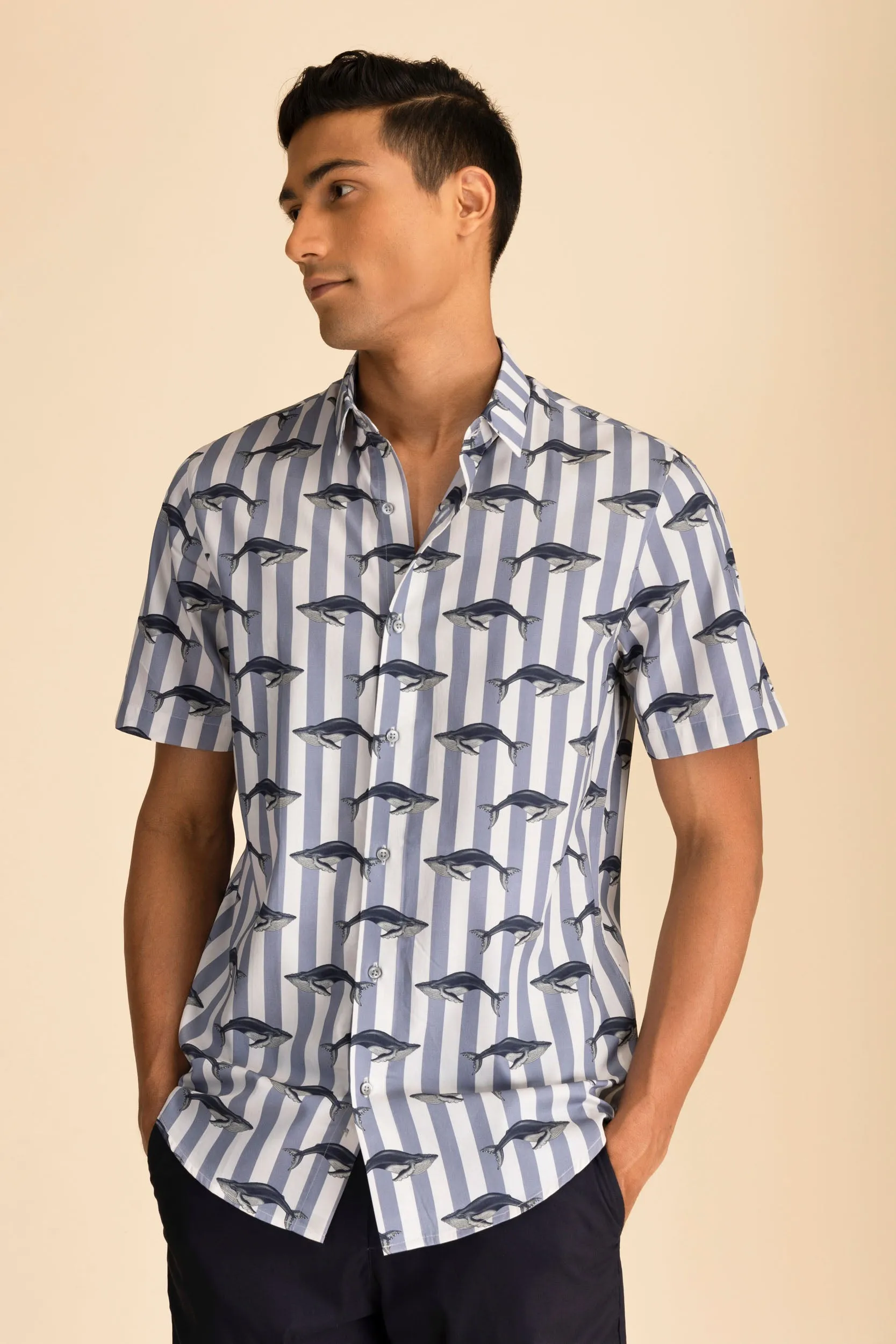 Tiger Shark Short Sleeve Shirt EOSS