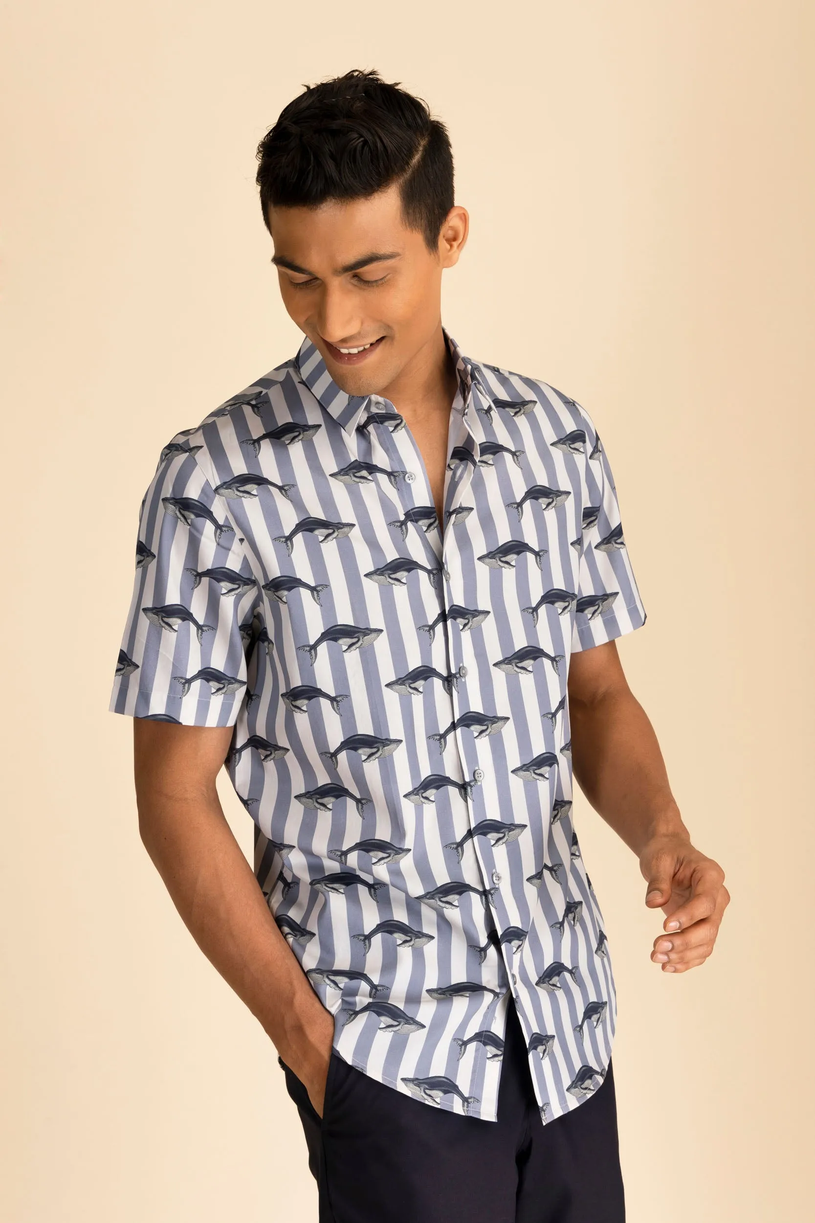 Tiger Shark Short Sleeve Shirt EOSS