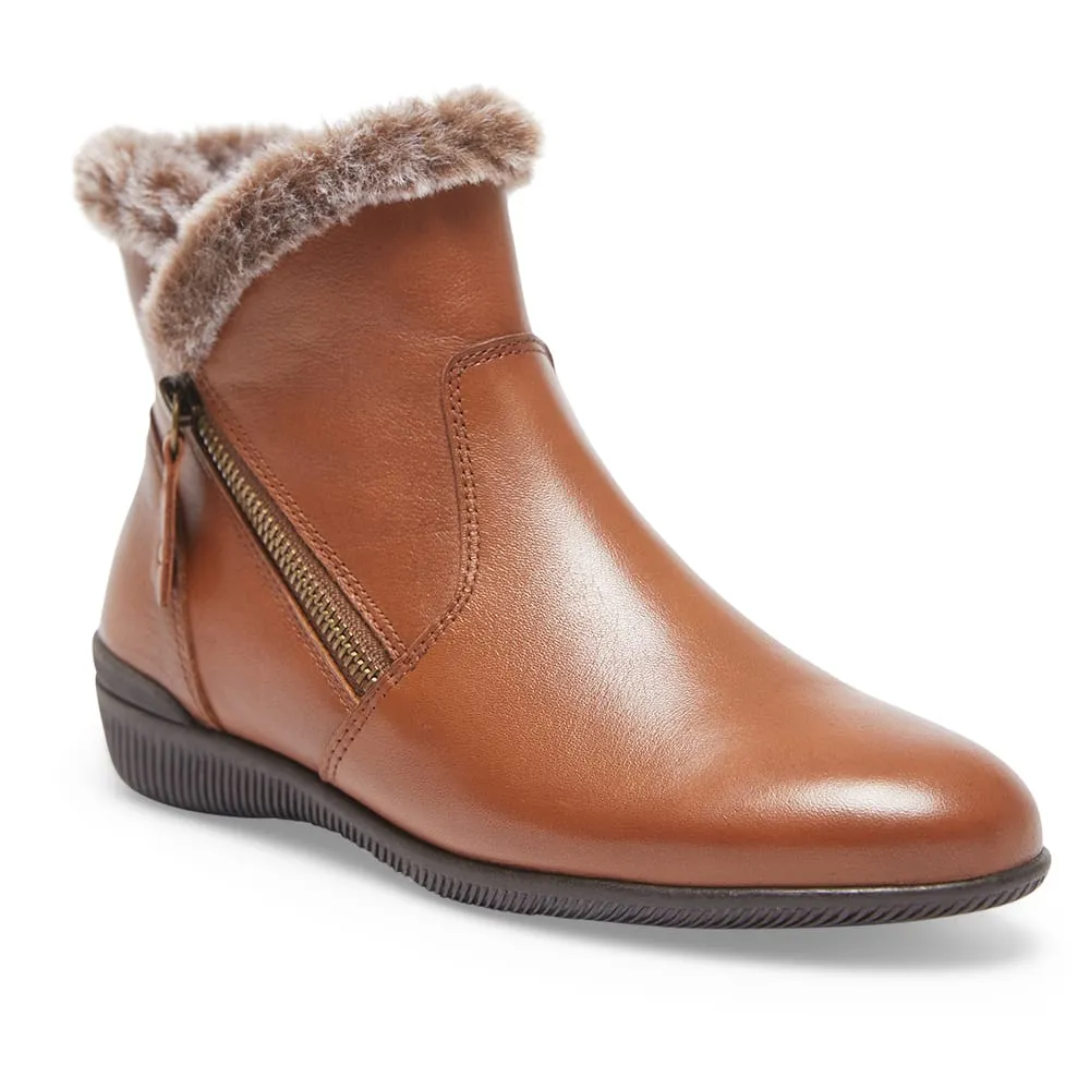 Willow Boot in Mid Brown Leather