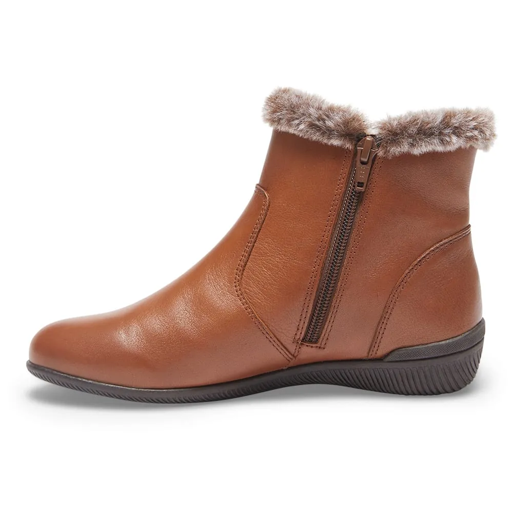 Willow Boot in Mid Brown Leather